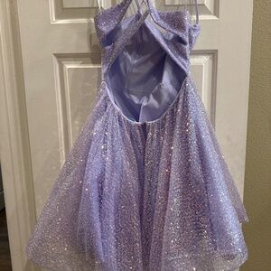 Homecoming Dress sequence lavender size 10